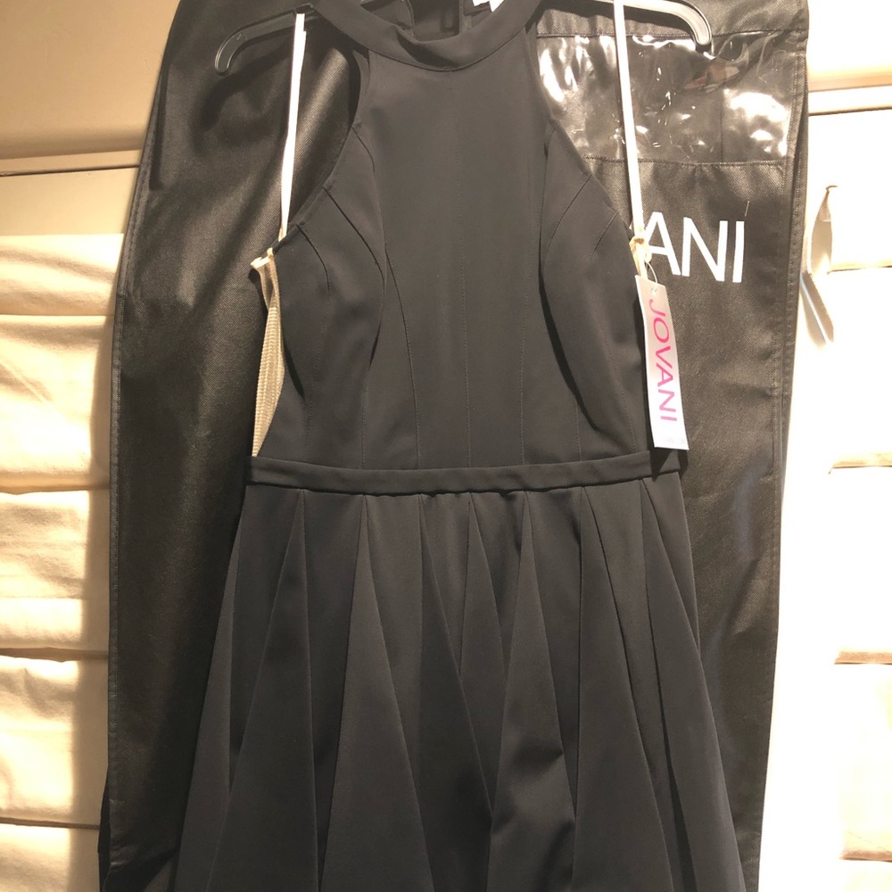 Jovani black dress (short)